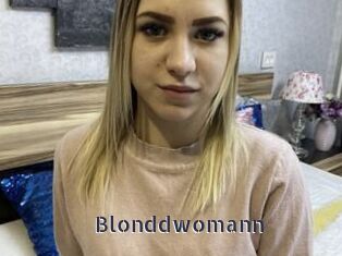 Blonddwomann