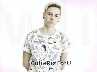 CutieRizForU webcam livesex