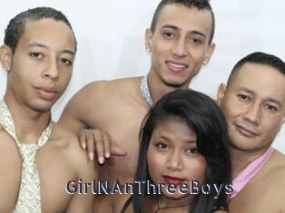 GirlNAnThreeBoys