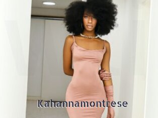 Kahannamontrese