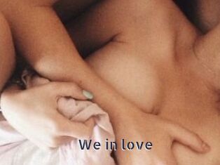 We_in_love webcam livesex